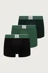 Lacoste  přiléhavé boxerky pánské bavlněné s elastanem 3-pack