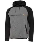 Savage gear mikina tec foam hoodie dark grey melange - s