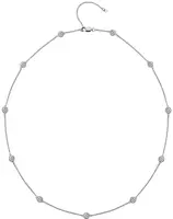 Hot Diamonds Luxusný strieborný náhrdelník s topaz a pravým diamantom Willow DN130