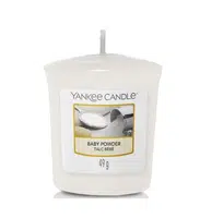 Yankee Candle Aromatická votívny sviečka Baby Powder 49 g