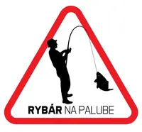 Delphin samolepka na palube sk rybár