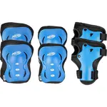 Spokey Hasbro Armor 3 dielna sada detských chráničov modrá veľ. S