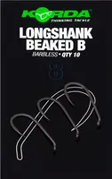Korda háčiky longshank beaked barbless 10 ks - veľkosť 8