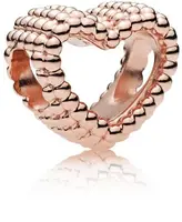 Pandora Bronzová srdiečková korálka 787516