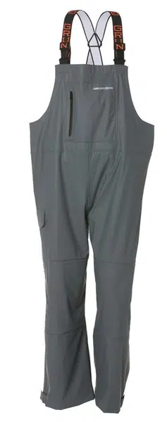 Grundéns nohavice tourney bib iron grey - xxl