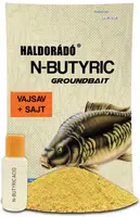 Haldorádó krmítková zmes n-butyric groundbait kyselina máselná 800 g + 50 ml aróma - syr