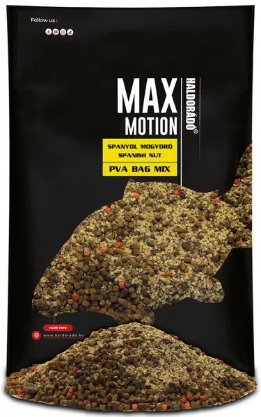 Haldorádó vnadiaca zmes max motion pva bag mix 600 g - španielský orech