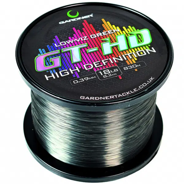 Gardner vlasec gt-hd low viz green-priemer 0,33 mm / nosnosť 5,4 kg / návin 1150 m