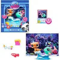 TM Toys Littlest Pet Shop balenie 2 figúrok Petfluenceri 46, 47