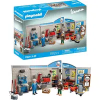 PLAYMOBIL® 71620 Garáž Vespy zo 60. rokov