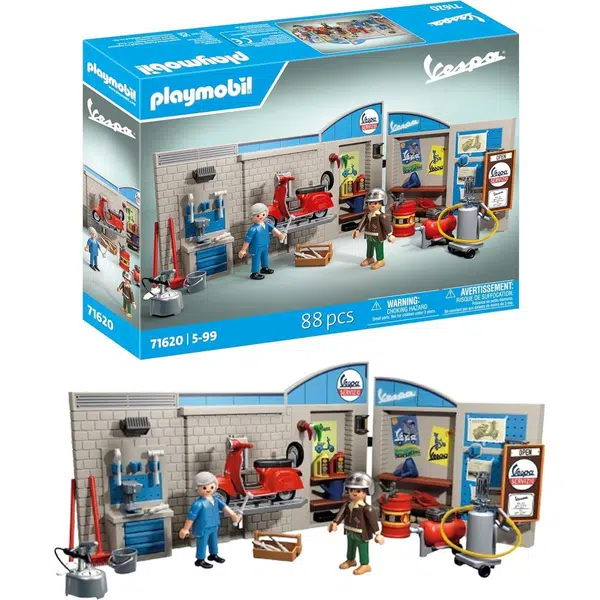 PLAYMOBIL® 71620 Garáž Vespy zo 60. rokov