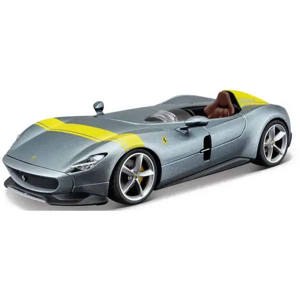Maisto Assembly line Ferrari Monza SP1 strieborná 1 : 24