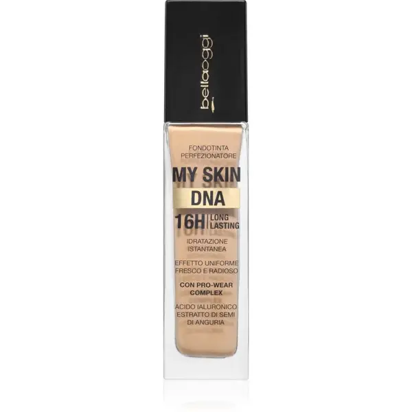 bellaoggi My Skin DNA hydratační make-up pro dokonalou pleť odstín Soft Vanilla 34 ml