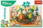 Trefl Puzzle Treflíci - Společné čtení / 60 dílků