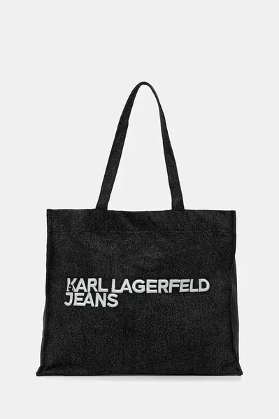 Džínsová taška Karl Lagerfeld Jeans