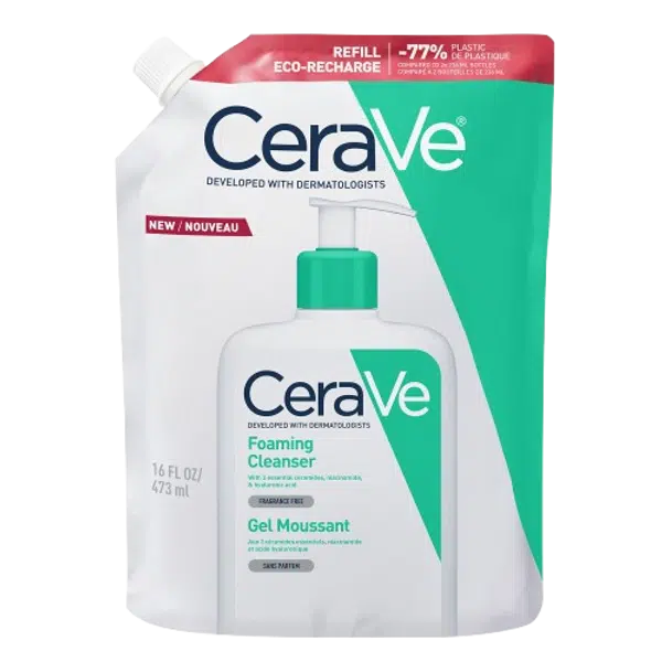 CERAVE Čistící pěnící gel náplň 473 ml