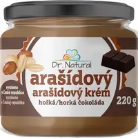 DR.NATURAL Arašídový krém s hořkou čokoládou 220 g