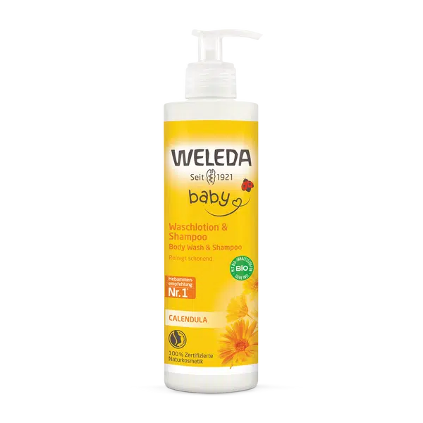 WELEDA Měsíčkový mycí krém a šampon 400 ml