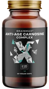 BRAINMAX Anti-Age Carnosine complex 60 kapslí