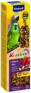 VITAKRAFT Kräcker velký papoušek datle+ořechy 2 ks