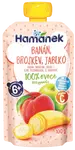 HAMÁNEK kapsička Banán, broskev, jablko 100 g