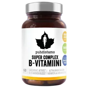 PUHDISTAMO Super Vitamin B-Complex 60 kapslí