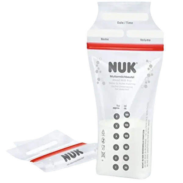 NUK Sáčky na mateřské mléko 180 ml 25 ks