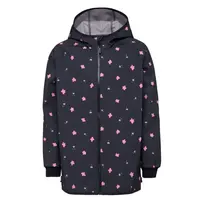 UNUO BASIC Dětská softshellová bunda, černá, velikost 98-104