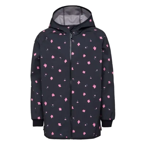 UNUO BASIC Dětská softshellová bunda, černá, velikost 98-104