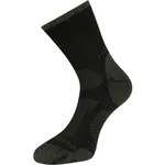 ALPINE PRO KEROWE Sportovní ponožky, černá, velikost