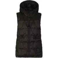 NAX KERTA Dámská zateplená vesta, černá, velikost