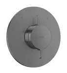 Axor One - Baterie pod omítku, pro 2 spotřebiče, kartáčovaný černý chrom 48415340