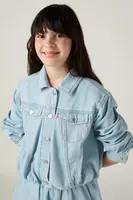 Dětská riflová bunda Levi's BUBBLE TRUCKER