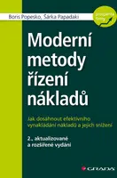 E-kniha: Moderní metody řízení nákladů od Popesko Boris