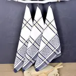 Utěrky z egyptské bavlny SOLE BLUE 50 x 70 cm 3 ks