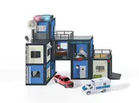 SIKU World – policajná stanica + 2 darčeky