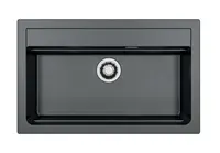 Alveus Atrox - Granitový drez 79x50 cm, Quick-Close, carbon 1149212