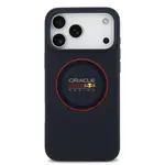 Zadní kryt Red Bull Silicone Red Ring MagSafe pro Apple iPhone 17 Pro Max, navy
