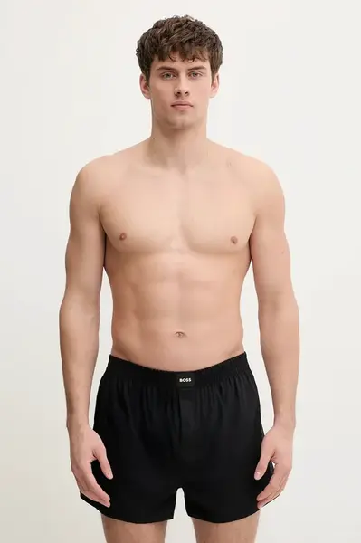 Bavlnené boxerky BOSS 2P Boxer S. CW Peach 2-pak