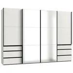 MID.YOU SKŘÍŇ S POSOUVACÍMI DVEŘMI, bílá, 300/216/65 cm