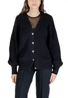 Černý cardigan Guess s výstřihem do V