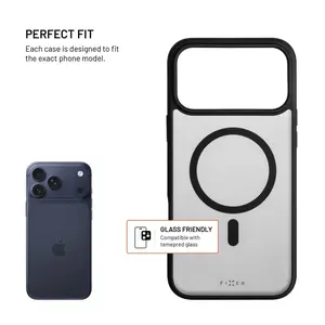 Zadní kryt FIXED MagMisty s podporou MagSafe pro Apple iPhone 17 Pro Max, černá