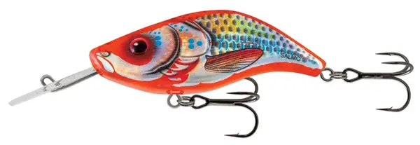 Salmo wobler sparky shad floating holographic gold orange shad 4 cm