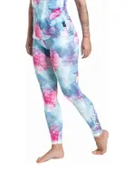 Meatfly dámské termo kalhoty Taro Pink Flowers | Růžová | Velikost XS