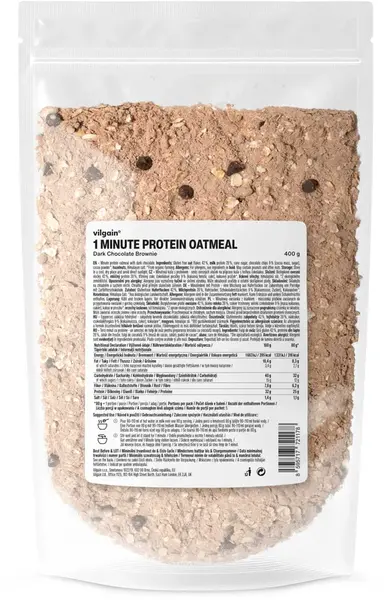 Vilgain Minútová proteínová kaša čokoládové brownie 400 g