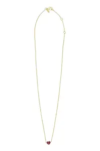 Pozlacený stříbrný náhrdelník Design Letters