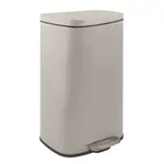 Spirella Spirella pedálový odpadkový kôš akira matná šedo-hnedá oceľ soft-close 30 l 10.21566