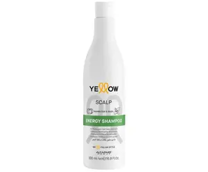 Posilující šampon pro oslabené vlasy se sklonem k vypadávání Yellow Professional Energy Shampoo - 500 ml + dárek zdarma