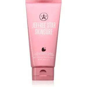 Jeffree Star Cosmetics Jeffree Star Skin Strawberry Water exfoliační čisticí emulze 80 ml