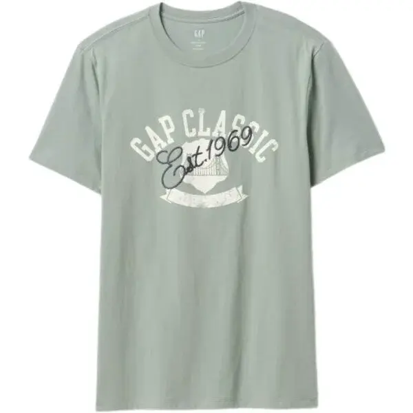 GAP EST 69 Pánske tričko, svetlo zelená, veľkosť